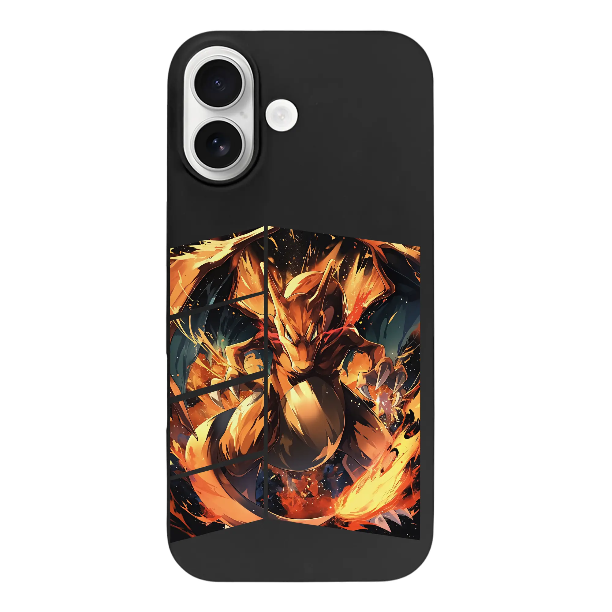 ポケモン グッズ,リザードン - iPhone 17 シリーズ シリコンケース 薄型 耐衝撃 指紋防止 ソフトタッチカバー 精密フィット 傷防止 保護ケース iPhone 17/17 Air/17 Pro/17 Pro Max 対応